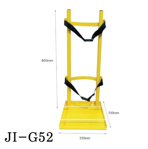국산 바닥형 가스거치대 JI-G52 6.3kg 330X330XH800mm 산소통 보관