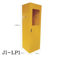 국산 LPG 가스용기 보관함 1구 JI-LP1 28.4kg 400X430XH1200mm